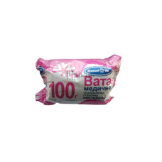 Вата 100гр ролик н/с Белоснежка