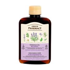 Масло массажное 200мл для тела Расслабляющее Зеленая Аптека