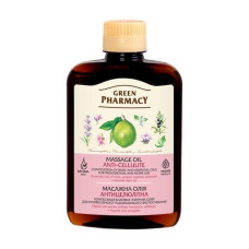 Масло массажное 200мл для тела Антицеллюлитное Зеленая Аптека
