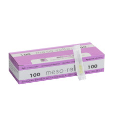 Игла G30 0,3x6 инъекционная стерильная Mesorelle (100шт в уп)