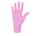 Перчатки нитрил Nitrilex Pink 7-8 M розовые 100 шт в уп