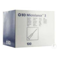 Игла G27 0,4х19 инъекционная стерильная MICROLANCE (100шт в уп) 