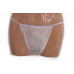 Трусики (стринги) женские одноразовые M-L (уп 500+5) vitess MaxiPack  (белые) 
