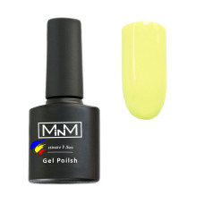 Гель-лак M-in-M Gel Polish 7.5ml №021 Pastel Yellow Желтый пастэльный