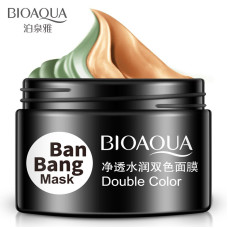 Маска для лица 100гр двухцветная DOUBLE для комбинированной кожи Bioaqua