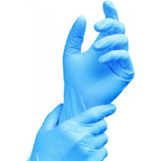 Перчатки нитрил Medicom Safe Touch 7-8 M синие 100 шт в уп (3,0гр) 