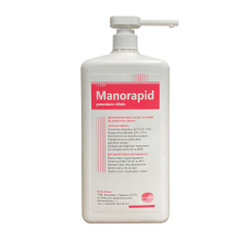 Манорапид премиум клиник 1л Дезинфицирующее средство для рук  
