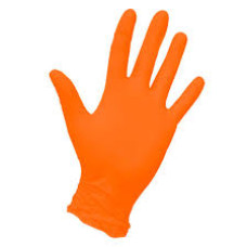 Перчатки нитрил Medicom Safe Touch 6-7 S оранжевые 100 шт в уп (5гр) 