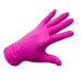 Перчатки нитрил Mercator Nitrilex magenta XS маджента ярко розовые 100 шт в уп