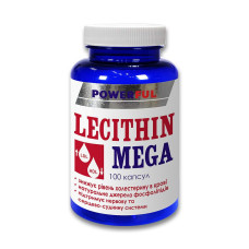Добавка диетическая Лецитин Мега в капсулах №100 POWERFUL