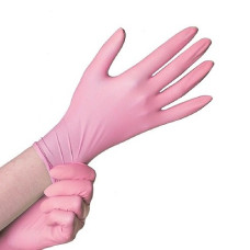 Перчатки нитрил MediOk Rose Sapphire 5-6 XS светло розовые 100 шт в уп
