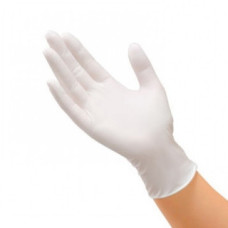 Перчатки нитрил Puracomfort White 6-7 S белые 100 шт в уп
