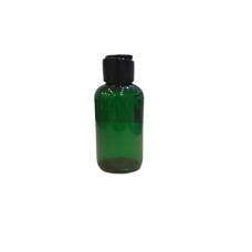 Бутылочка 100мл с крышкой флип-топ пластиковая зеленая