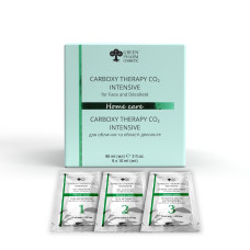 Карбокситерапия 90мл (3процедури) для лица и декольте CO Intensive Home Care Green Pharm