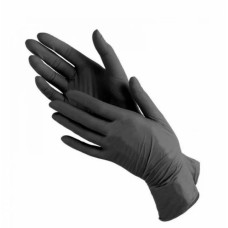 Перчатки нитрил Style Graphite 6-7 S темно-серые 100 шт в уп 