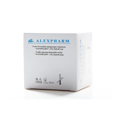 Игла G21 0,8x40 инъекционная стерильная Alexpharm (100шт в уп) 