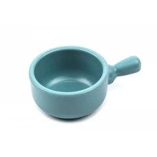 Пиалка круглая 40мл косметологическая меламин голубая с ручкой 86х58х30мм Пиалка круглая 40мл косметологическая меламин голубая с ручкой 86х58х30мм