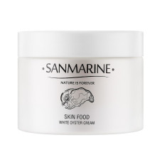 Крем для лица 200мл с экстрактом устрицы White Oyster Cream Skin Food Sanmarine