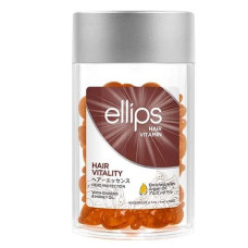 Витамины для волос 50x1мл здоровье с женьшенем и медом ELLIPS hair vitamin
