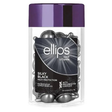 Витамины для волос 50x1мл шелковая ночь с Про-Кератиновым комплексом ELLIPS hair vitamin