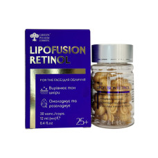 Сыворотка для лица 30 капсул, 12 мл с ретинолом в липосомах LipoFusion Retinol Green Pharm
