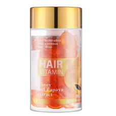 Витамины для волос 40x1мл с медом и экстрактом Папайи LeNika hair vitamin