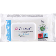 Салфетки влажные универсальные освежающие Cleanic Clean & Fresh 200 шт
