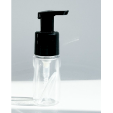 Бутылочка  50мл с пенообразователем дозатор черный