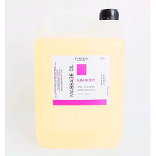 Масло массажное 3л для тела антицеллюлитное Slim Body Leneris