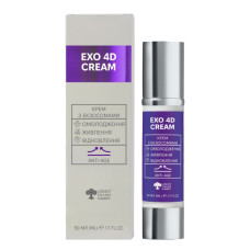 Крем для лица 50мл с экзосомами EXO 4D cream Green Pharm