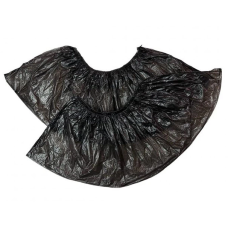 Бахилы 100% полиэтилен, черные 2,6гр.р.400х140мм (50пар в уп) Bahily.Top