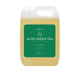 Масло массажное профессиональное 5л для тела Алое Зеленый чай Aloe green tea Thai Oils