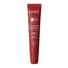 Бальзам-тинт для губ и щек 20мл CHERRY с гиалуроновой кислотой и пептидами spf50 Sun Protection Babe Бальзам-тинт для губ и щек 20мл CHERRY с гиалуроновой кислотой и пептидами spf50 Sun Protection Babe